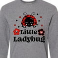 thumbnail image 4 of Inktastic Little Ladybug with Flowers Long Sleeve T-Shirt, 4 of 5