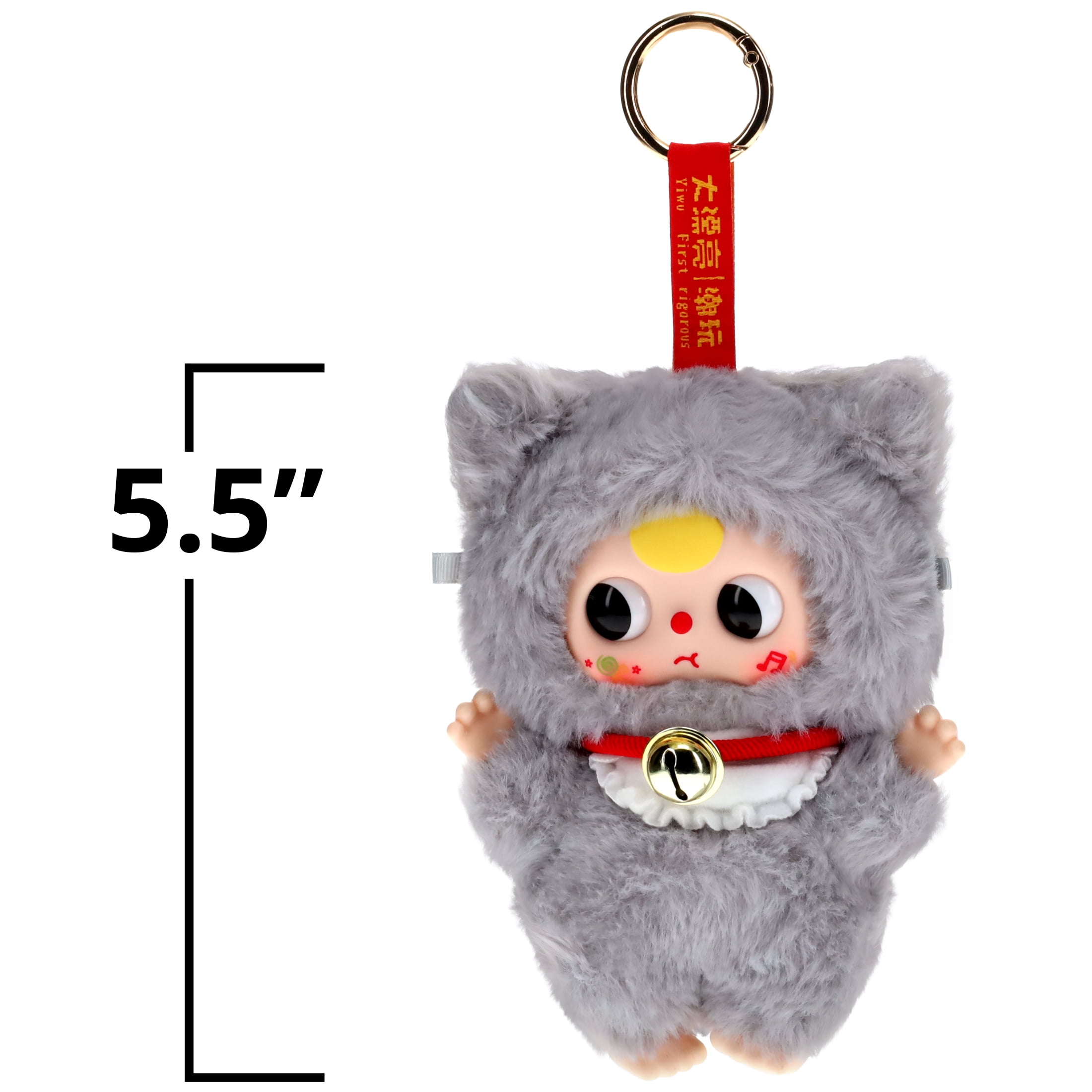 Baby Three Collectible Mystery Plush - Blind Box Surprise Toy - Billionaire Cat Plush Collection - Includes 1 Random Character