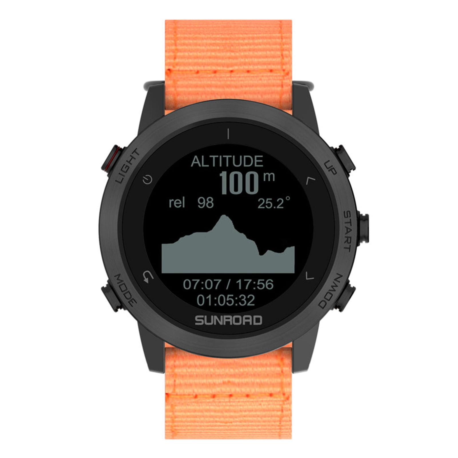 Gps watch with wrist heart rate monitor on sale