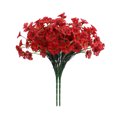 thumbnail image 1 of Toystoory 2 piezas DIY realista 2x flores no tóxicas hechas a mano amantes amplia aplicación Decoración del hogar Rojo Rojo, 1 of 6