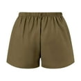thumbnail image 5 of Boxer Shorts for Women Y2k Pajama Solid Color Sleep Shorts Cute Elastic Waist Lounge Bottoms, 5 of 5
