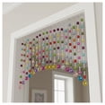 thumbnail image 2 of Acrylic Multicolor Beaded Door Curtain, Self-Adhesive Door String Beads Curtains for Doorways Hippie Window Closet Door Way Bead Hangings Curtain Arched Bedroom Hallway String Curtains(20 Strings), 2 of 7