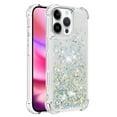 thumbnail image 4 of Phone Case for iPhone 16 Pro Max Cover Sparkle Glitter Floating Liquid Quicksand Shockproof Soft Silicone TPU Bumper Protective Cover for iPhone 16 Pro Max Case, S9, 4 of 7
