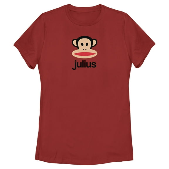 Women's Paul Frank Classic Julius Graphic Tee Red 2X Large