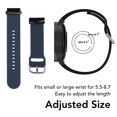 thumbnail image 3 of Flexible 26mm Silicone Watch Strap, Pin Buckle, Sweatproof, Perfect For Workouts, 3 of 8