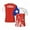 2, variant on Exclusive design Chile Flag Grain 3D Printed Men For Running Bike Soccer Tennis Fitness Sports tshirt Mesh Fans Short T-shirt