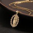 thumbnail image 2 of Gorgeous Women's Copper Virgin Mary Pendant Necklace - Perfect Holiday Gift for Believers!, 2 of 5