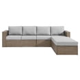thumbnail image 3 of Convene Outdoor Patio Outdoor Patio Sectional Sofa and Ottoman Set, 3 of 10