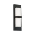 thumbnail image 5 of WAC Lighting Bandeau 10" LED 3500K Aluminum Indoor/Outdoor Wall Light in Black, 5 of 5