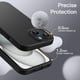 thumbnail image 5 of Funda JeTech Silicone para iPhone 15 de 6.1 pulgadas (negra), 5 of 6