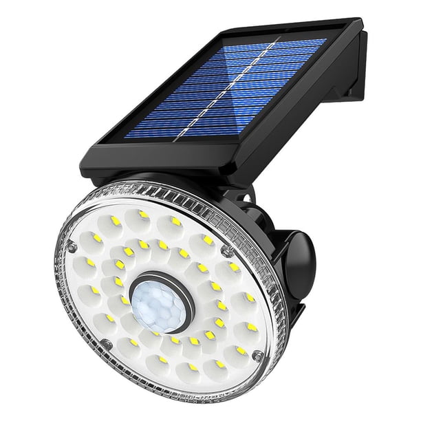 Luz De Paisaje De Pared Solar Luz De Noche De Patio De Inducción Luz De Noche De Pared De Patio De Ahorro De Energía Con Panel Solar Para Jardín Al Aire Libre Advancent HA019877-00