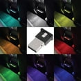 thumbnail image 4 of Shisuyan 2pcs Car Light USB Powered Ambient Lighting Adjustable RGB Illumination Light, 4 of 9