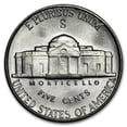 thumbnail image 3 of 1945-S 35% Silver Wartime Jefferson Nickel Roll BU, 3 of 3