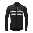 thumbnail image 2 of Chaqueta Reflectante de Ciclismo de Invierno a Prueba de Viento Impermeable Calentamiento Térmico Bicicleta Suave - Negro L Soledad Chaqueta de jersey de ciclismo, 2 of 10