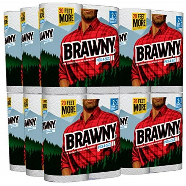 Brawny PickaSize Paper Towels, 24 Giant Rolls