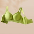 thumbnail image 6 of Gerichy Bras for Women Womens Bras, Compression Bra, Wirefree Bra, Stretchable Straps Bra Green,XL, 6 of 6