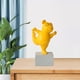 thumbnail image 5 of 2 Piezas de Estatuas de Yoga Modernas para Francés Decoración Creativa Del Estante de La Habitación, 5 of 5