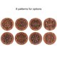 thumbnail image 2 of Tapa de boca Irfora La guitarra de madera Boca agujero de sonidos de la cubierta del bloque de votos Buffer de madera de caoba de ecualización acústica guitarras folk Irfora Tapa de boca, 2 of 5