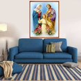 thumbnail image 2 of Full Drill - 5D DIY Diamond Painting Kits Heavenly Portrait Of Christianity, 2 of 3