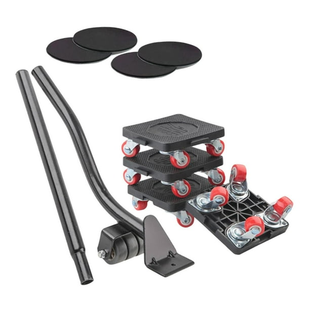 Muebles Terramientas de muebles de mudanzas herramienta de movimiento de muebles pesados fáciles de usar con ruedas para sofás de objetos pesados con almohadillas