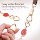 thumbnail image 3 of BEADCEST 4Ud Correa Extensora De Metal Multicolor Para Bolsos Y Carteras Con Estilo, 3 of 7
