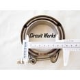 thumbnail image 3 of 3" / 76mm V-Band Clamp & Flange Kit for Custom Exhaust Front Pipe Turbo Mid Pipe, 3 of 7