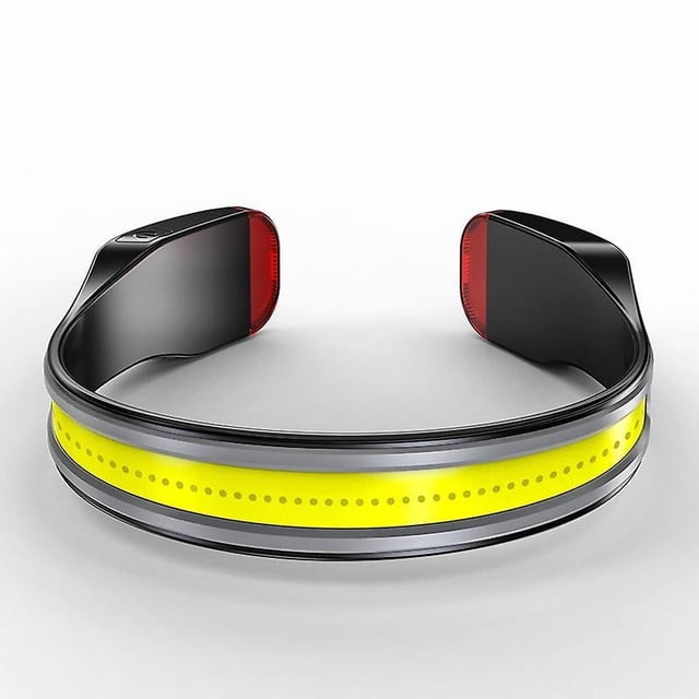 Powerful LED Headlamp USB Rechargeable, Rechargeable Headlamp with 230 Wide Beam and Red Taillight to Wear with 3 Lighting Modes, Adult Headlamp for R