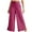 Hot Pink, variant on WCMZJ Women's Wide Leg Pants UPF 50+ Swim Beach Pants Lightweight Travel Pants Quick Dry Sun Protective Casaul Side Split Drawstring Trouser with Pockets Orange M