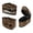 Leopard Print, variant on HELLHERO Portable Steam Iron Bag Colorful Snowflake and Green Leaf Pattern Protective Protective Travel Steamer Bag, Bag Only