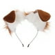 thumbnail image 1 of Diadema con orejas de perro para cosplay, diadema de orejas de perro de peluche, diademas con orejas de animal para mujeres, 1 of 6