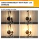 thumbnail image 4 of Bombillas LED Hizashi, 60 W, 2700 K, E12, candelabro, paquete de 12, 4 of 8