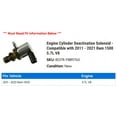 thumbnail image 2 of Engine Cylinder Deactivation Solenoid - Compatible with 2011 - 2021 Ram 1500 5.7L V8 2012 2013 2014 2015 2016 2017 2018 2019 2020, 2 of 2