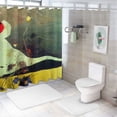 thumbnail image 7 of BCIIG Bird Flower Surrealism Bathroom Decor Set - Colorful Graphic Print Polyester Fabric Fashion Shower Curtain with Hooks for Bathroom Decoration 60x72, 7 of 7