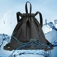 thumbnail image 3 of Modisza Drawstring Backpack Bag for Women Men Waterproof Gym Swim Daypack Shoulder Crossbody Bags, 3 of 6