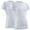 White, variant on Mens Compression Shirt Short Sleeve Dry-fit Athletic Base-layer T-shirt - 2 Pack