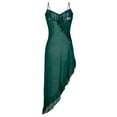 thumbnail image 4 of Night Gowns for Woman Mesh Pajamas Suspender Pajamas Home Clothing Sleepwear Green L, 4 of 9