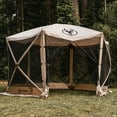 thumbnail image 2 of Gazelle Tents™, G6 6-Sided Portable Gazebo, Hub Screen Tent, Desert Sand, GG602DS, 2 of 9