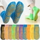 thumbnail image 2 of Calcetines antideslizantes para niños, calcetines de trampolín para juegos infantiles, calcetines de suelo para aprendizaje temprano para bebés, calcetines de yoga hasta media pantorrilla, 2 of 5