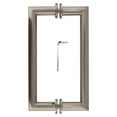 thumbnail image 3 of CRL MT8X8BN Brushed Nickel 8" MT Series Round Tubing Mitered Corner Back-to-Back Pull Handle, 3 of 5