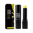 thumbnail image 3 of Halloween Face Body Paint Stick, Yellow Face Paint Stick, Matte Full Coverage Body Paint Adult Festival Rave Stage Halloween Body Art Makeup, 3 of 5
