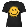 thumbnail image 1 of Blusa Negra Manga Corta Mediana Carita Feliz, 1 of 1