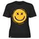 thumbnail image 1 of Blusa Negra Manga Corta Mediana Carita Feliz, 1 of 1