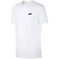 thumbnail image 2 of Nike Men's T-Shirt Embroidered Logo Athletic Short Sleeve Tee Cotton Tops, Grey, XL, 2 of 2
