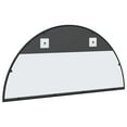 thumbnail image 3 of vidaXL Miroir Mural Noir 100x50 cm Arche Fer, 3 of 5