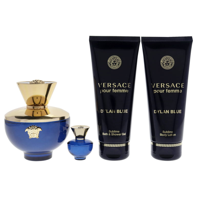 Versace Pour Femme Dylan Blue by Versace Gift Set -- for Women 