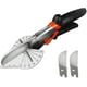 thumbnail image 1 of Tijeras para ingletes - Tijeras para canaletas multifuncionales para corte angular de molduras y molduras, ajustables de 45 a 135 grados, herramientas manuales para cortar cortes blandos, 1 of 5