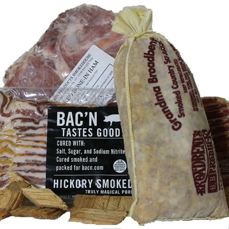 BAC'N BHS (Bacon, Ham, Sausage) Combo, 3 Ct