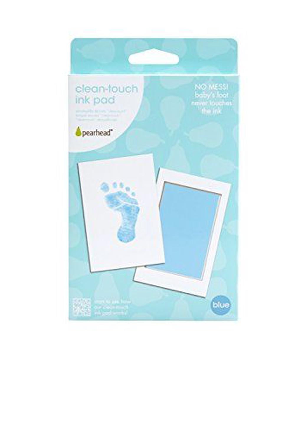 Newborn Baby Handprint & Footprint CleanTouch Ink Pad (Blue)