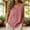 Watermelon Red, variant on Jerdar Women's Embroidered Linen Tank Tops Casual Loose Fit Sleeveless Round Neck Summer Blouses L
