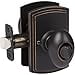 thumbnail image 3 of Delaney Italian Collection 364507 Canova Knob - Passage, Edged Bronze, 3 of 3
